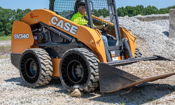 Michelin X® Tweel™ Airless Radial Tires for Skid Steers and Truck-Mounted Forklifts