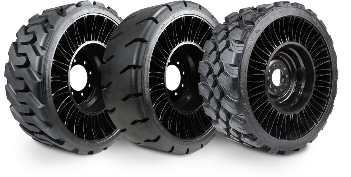 Michelin X Tweel Airless Radial Tires for Light Construction & Material Handling